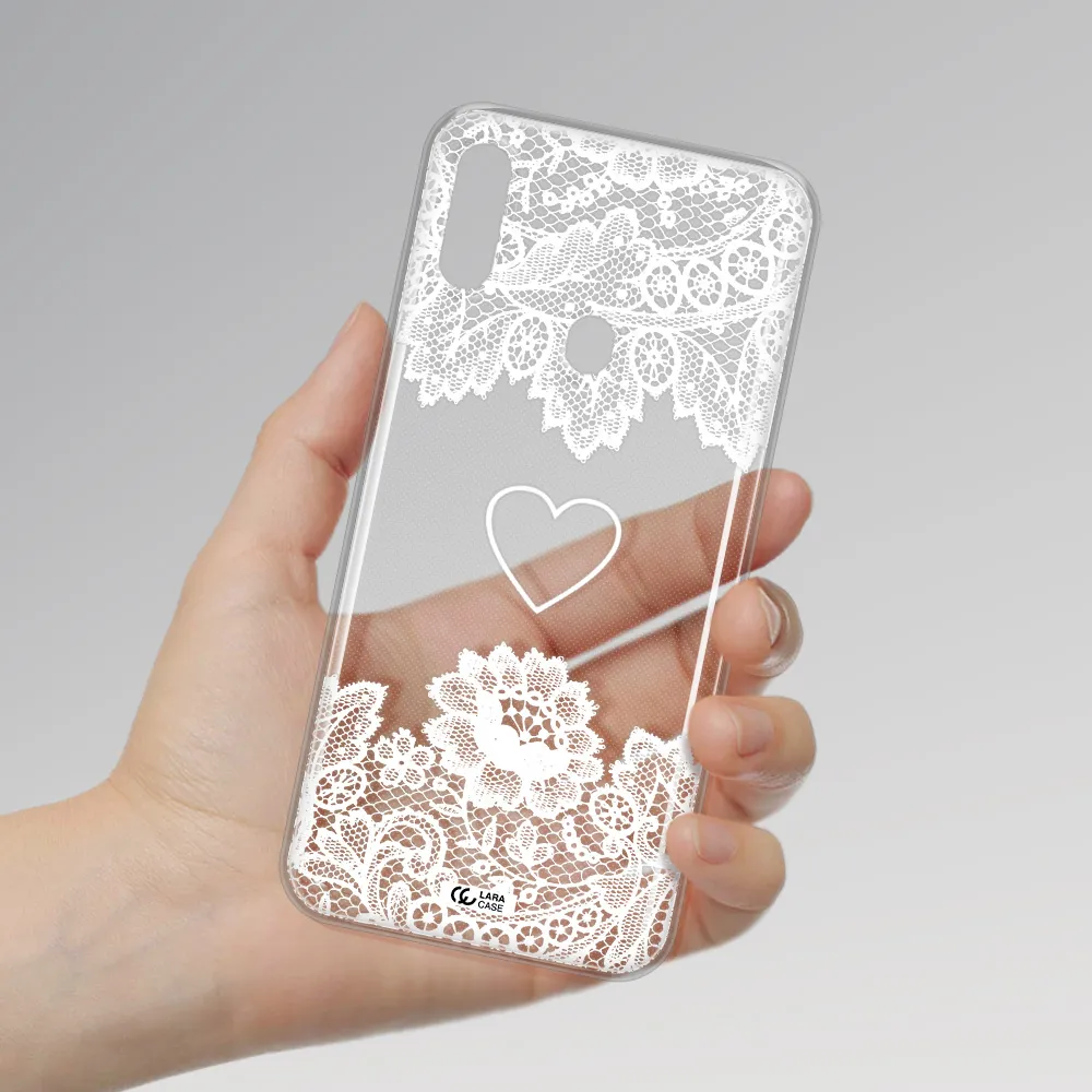 Mandala Heart Samsung A11 Clear TPU Case