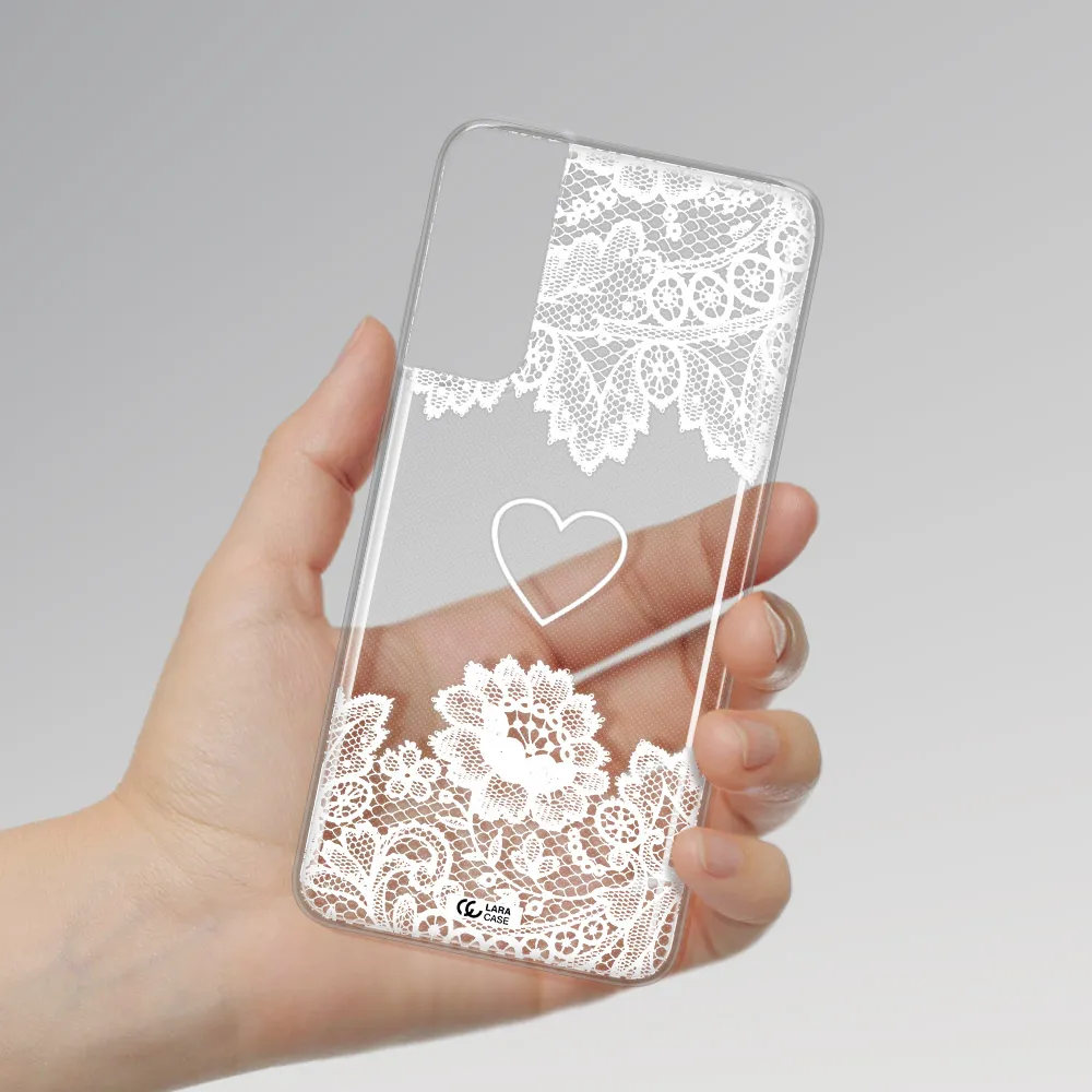 Mandala Heart Samsung S21 Clear TPU Case