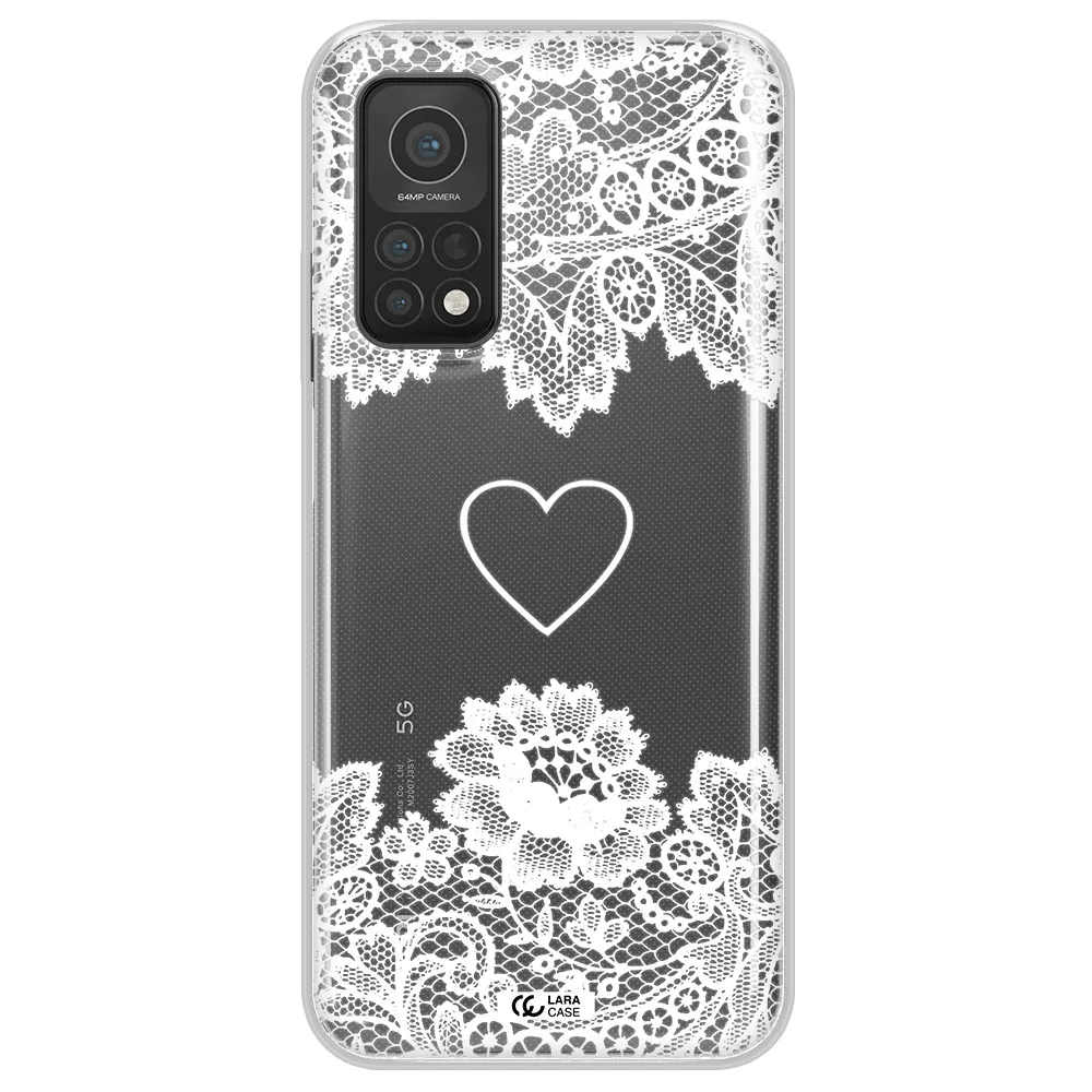 Mandala Heart Xiaomi Mi 10T Clear TPU Case
