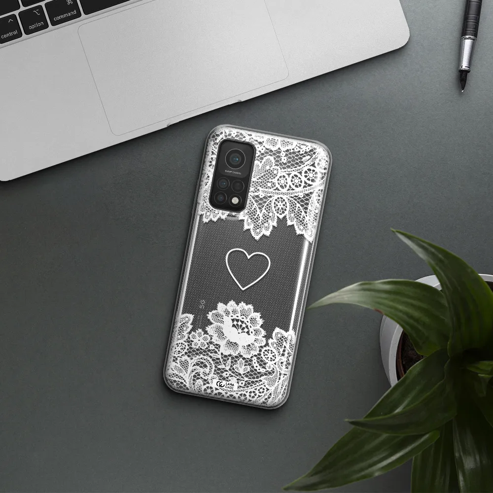 Mandala Heart Xiaomi Mi 10T Clear TPU Case