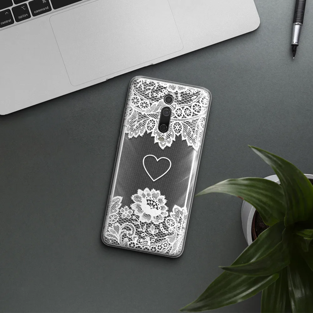 Mandala Heart Xiaomi Mi 9T Clear TPU Case