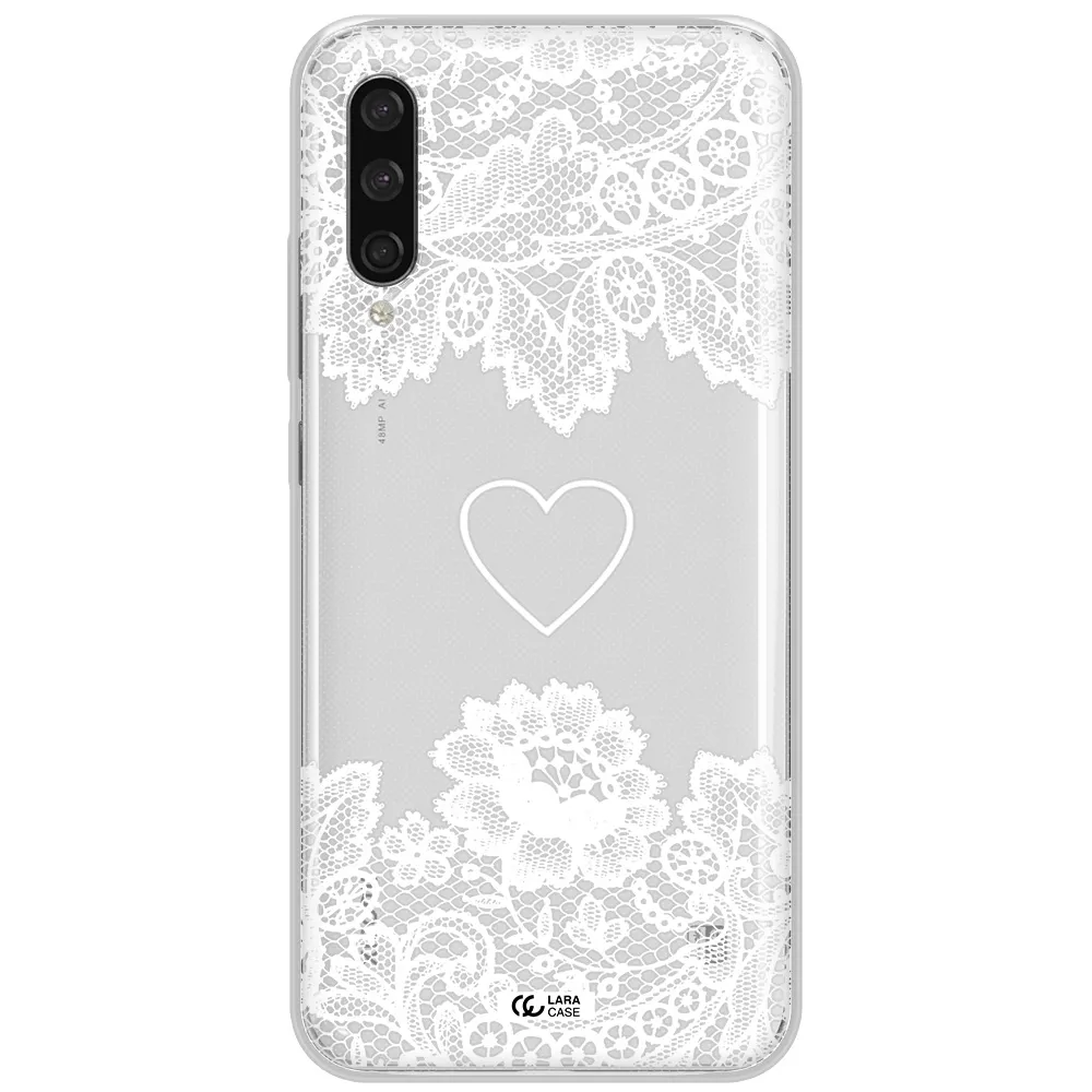 Mandala Heart Xiaomi Mi A3 Clear Tpu Case