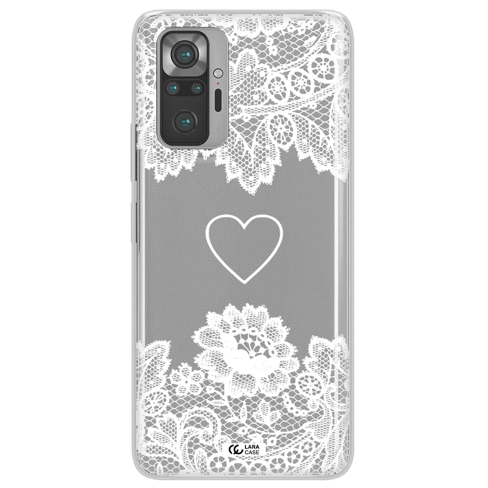 Mandala Heart Xiaomi Note 10 Pro Clear TPU Case
