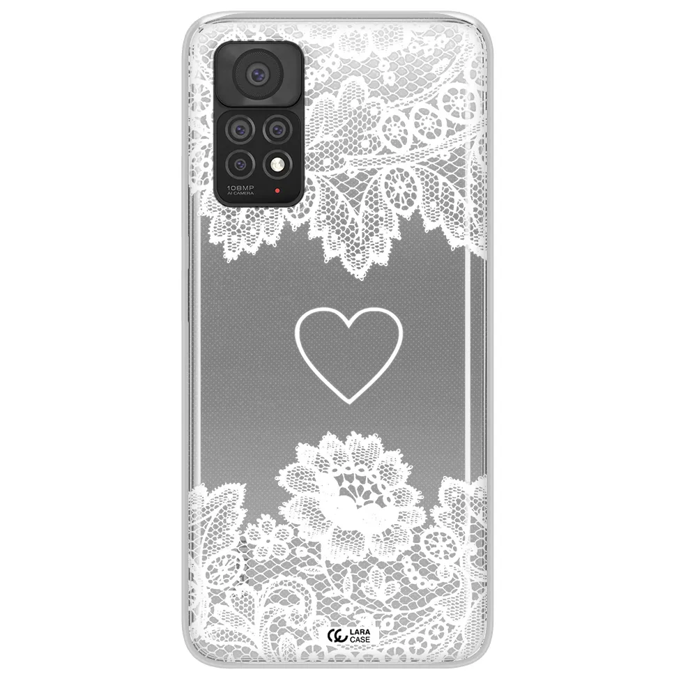 Mandala Heart Xiaomi Note 11 Pro Clear TPU Case