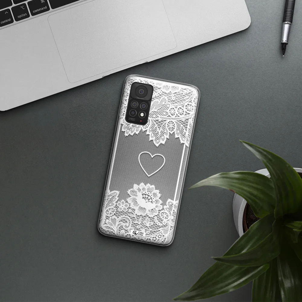 Mandala Heart Xiaomi Note 11 Pro Clear TPU Case