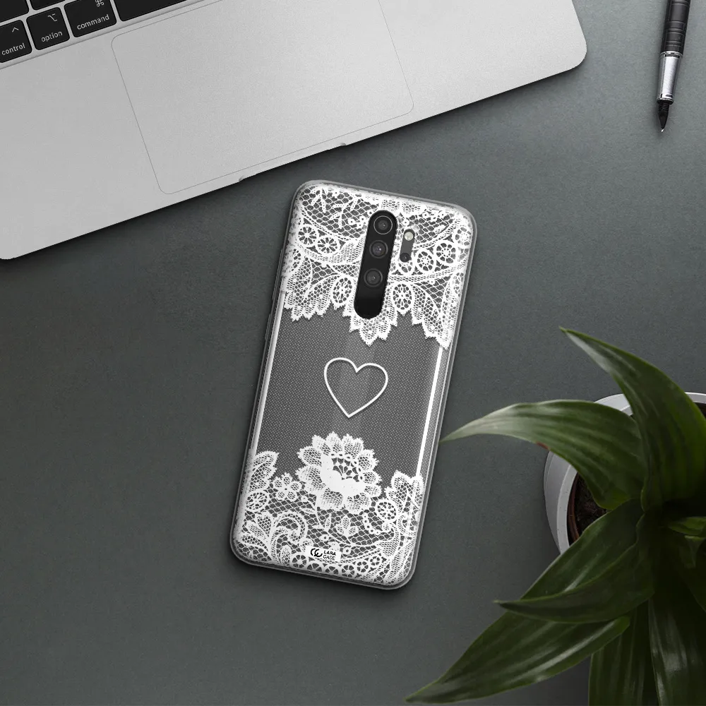 Mandala Heart Xiaomi Note 8 Pro Clear TPU Case