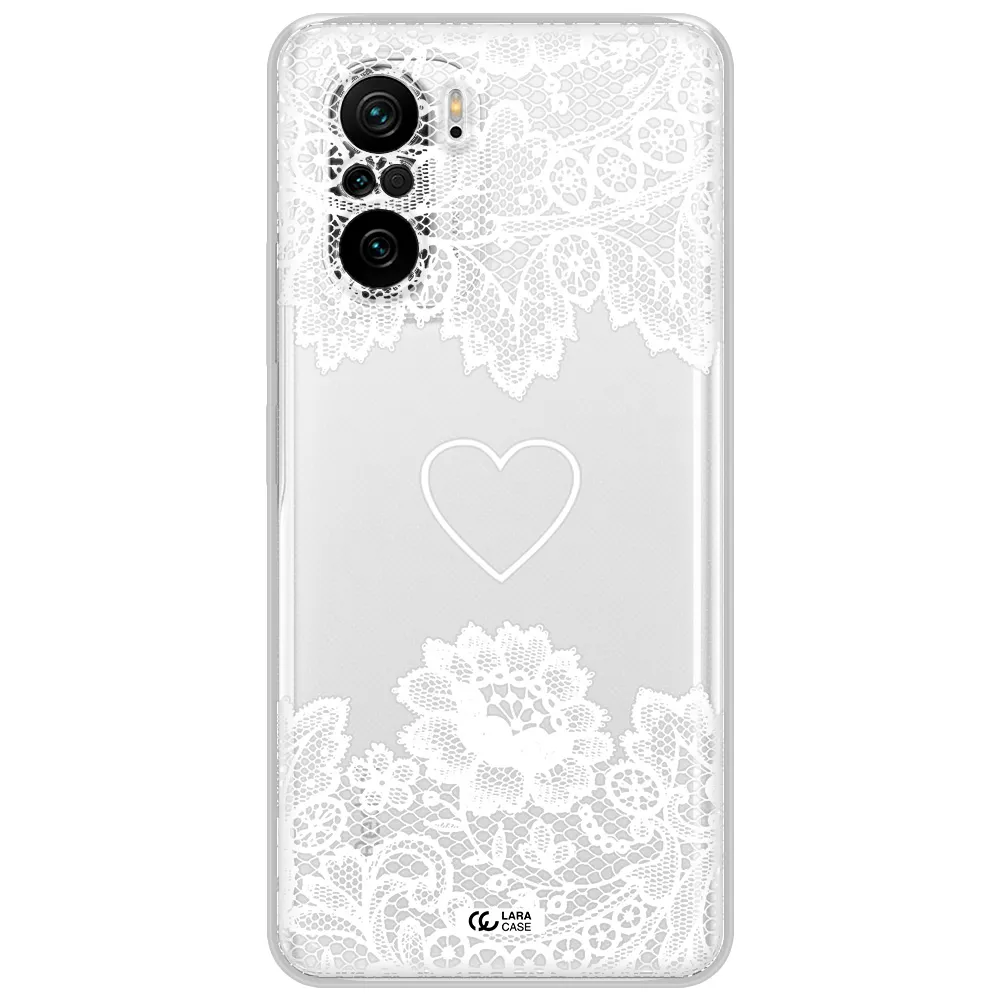 Mandala Heart Xiaomi Poco F3 Clear Tpu Case