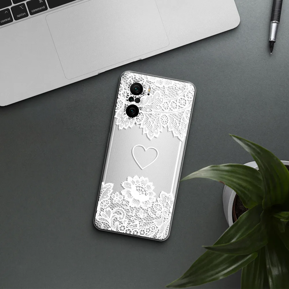 Mandala Heart Xiaomi Poco F3 Clear Tpu Case