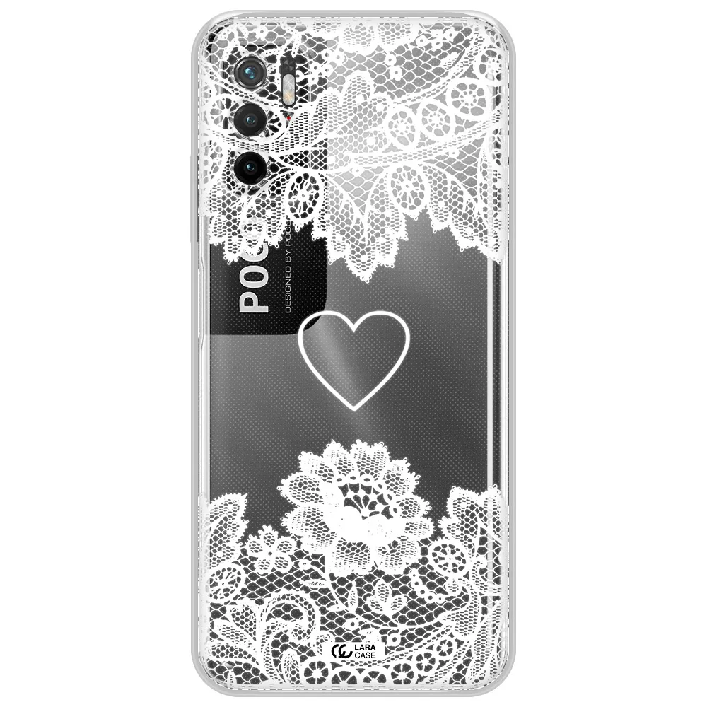 Mandala Heart Xiaomi Poco M3 Pro Clear Tpu Case