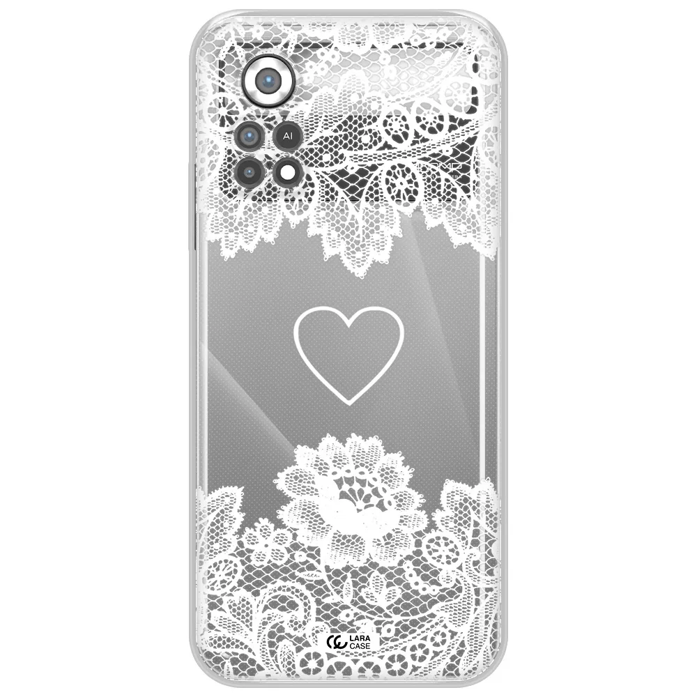 Mandala Heart Xiaomi Poco X4 Pro Clear TPU Case