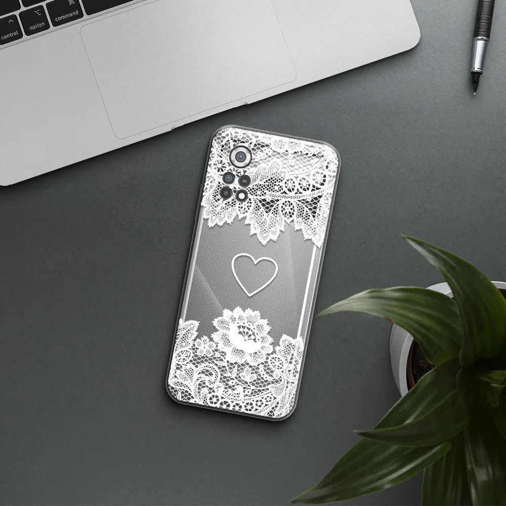 Mandala Heart Xiaomi Poco X4 Pro Clear TPU Case