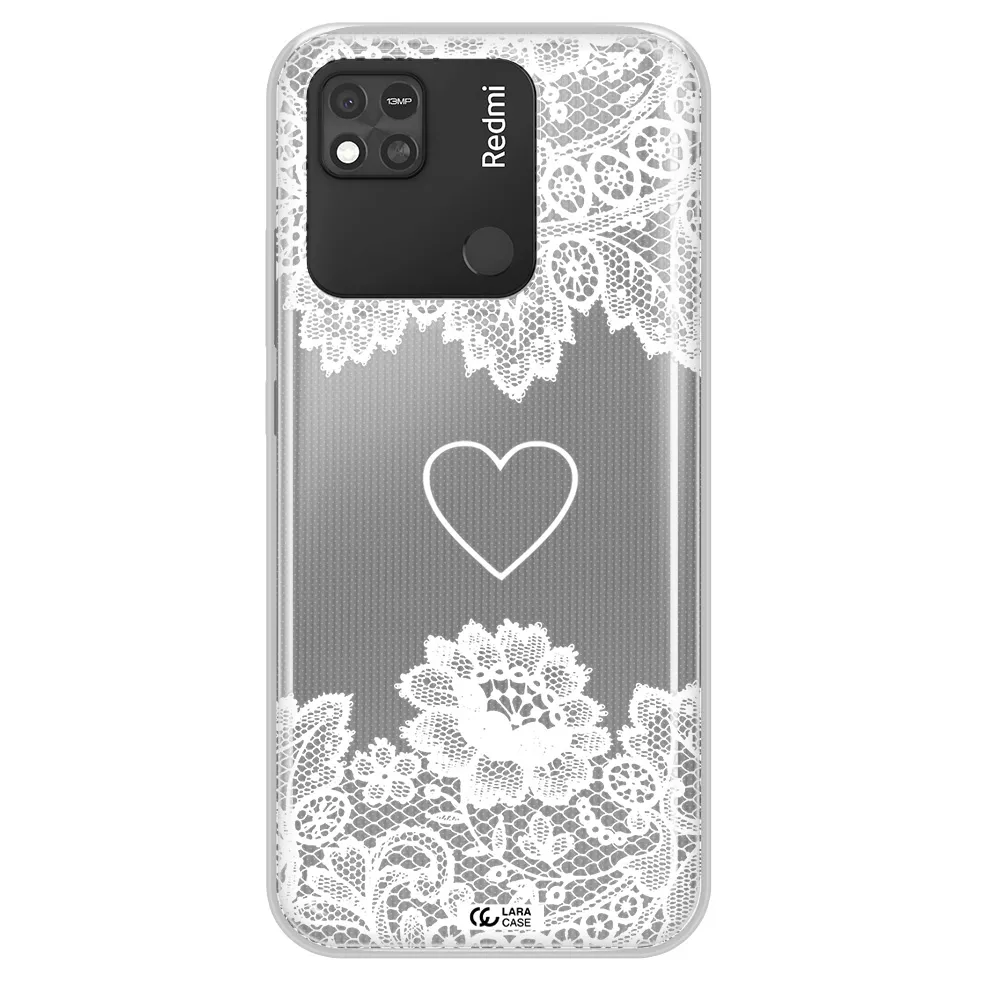 Mandala Heart Xiaomi Redmi 10A Clear TPU Case
