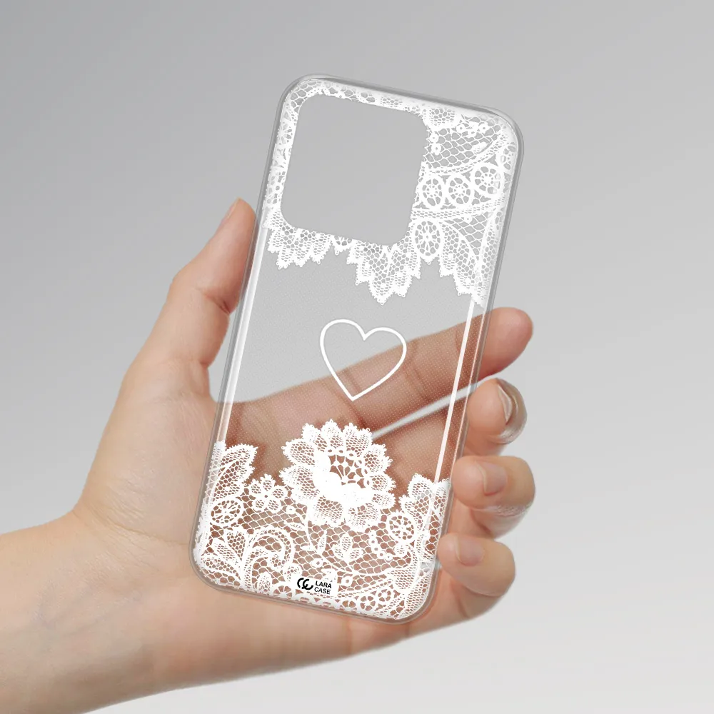 Mandala Heart Xiaomi Redmi 10A Clear TPU Case