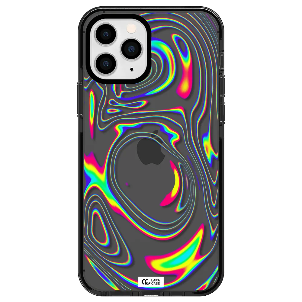 High Vibes Apple iPhone 11 pro max impact Smoke Black Case