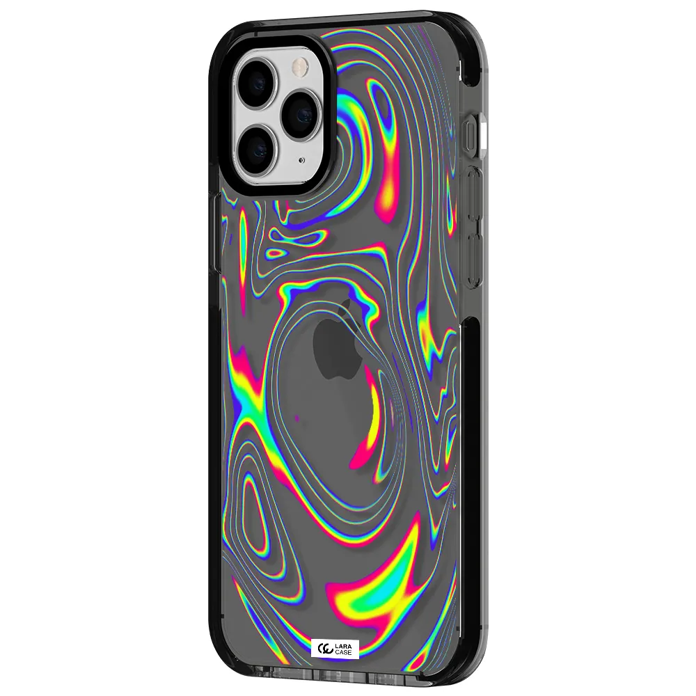 High Vibes Apple iPhone 11 pro max impact Smoke Black Case