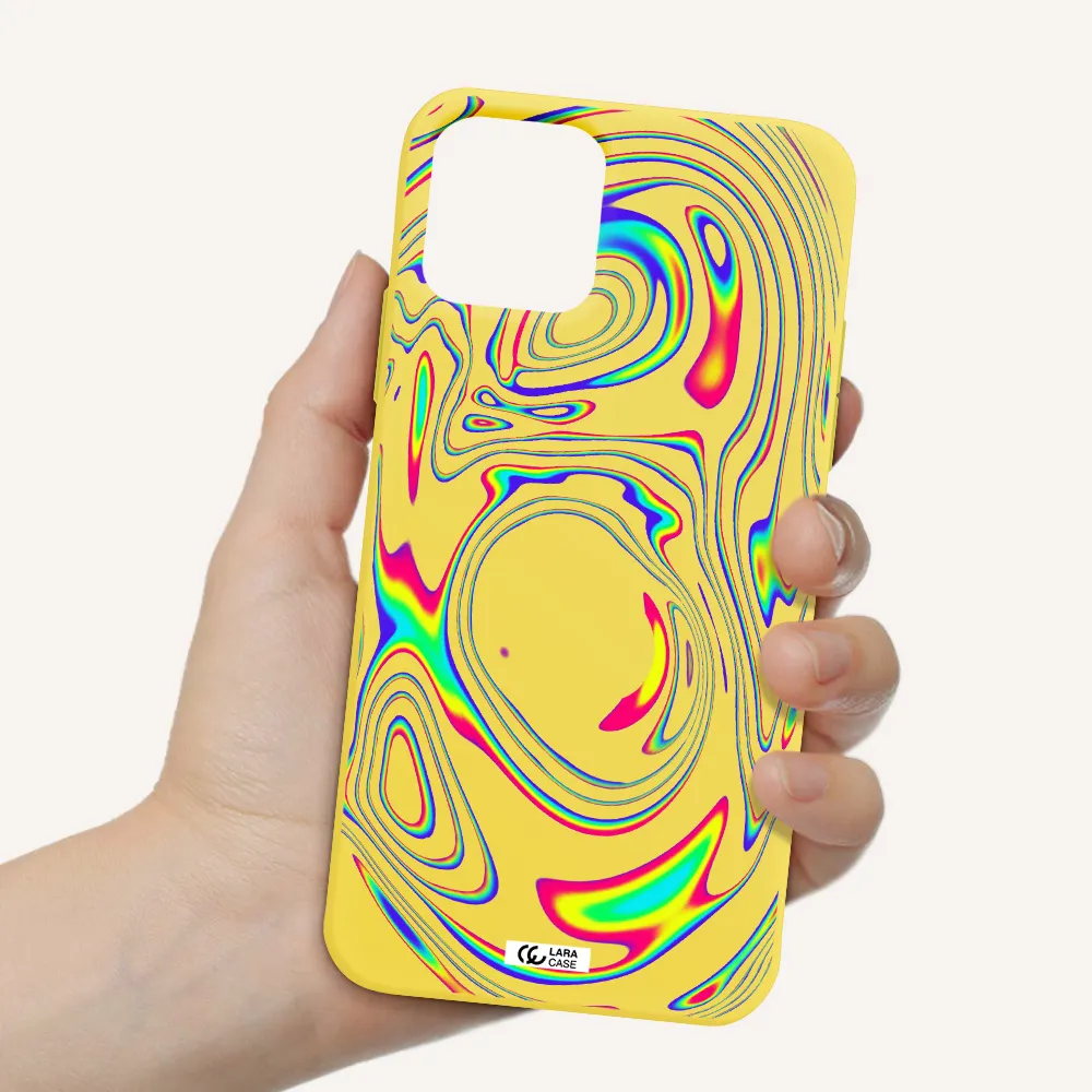 High Vibes Apple iPhone 11 pro max Silicone canary yellow Case