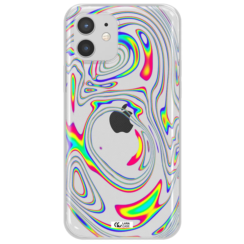 High Vibes Apple iPhone 12 Clear TPU Case