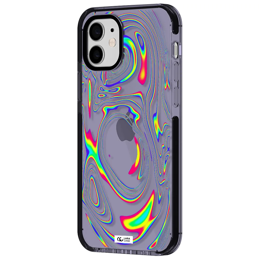 High Vibes Apple iPhone 12 impact Lilac Case