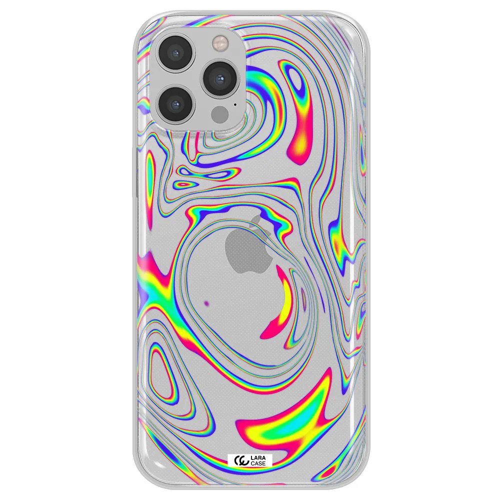 High Vibes Apple iPhone 12 pro Clear TPU Case