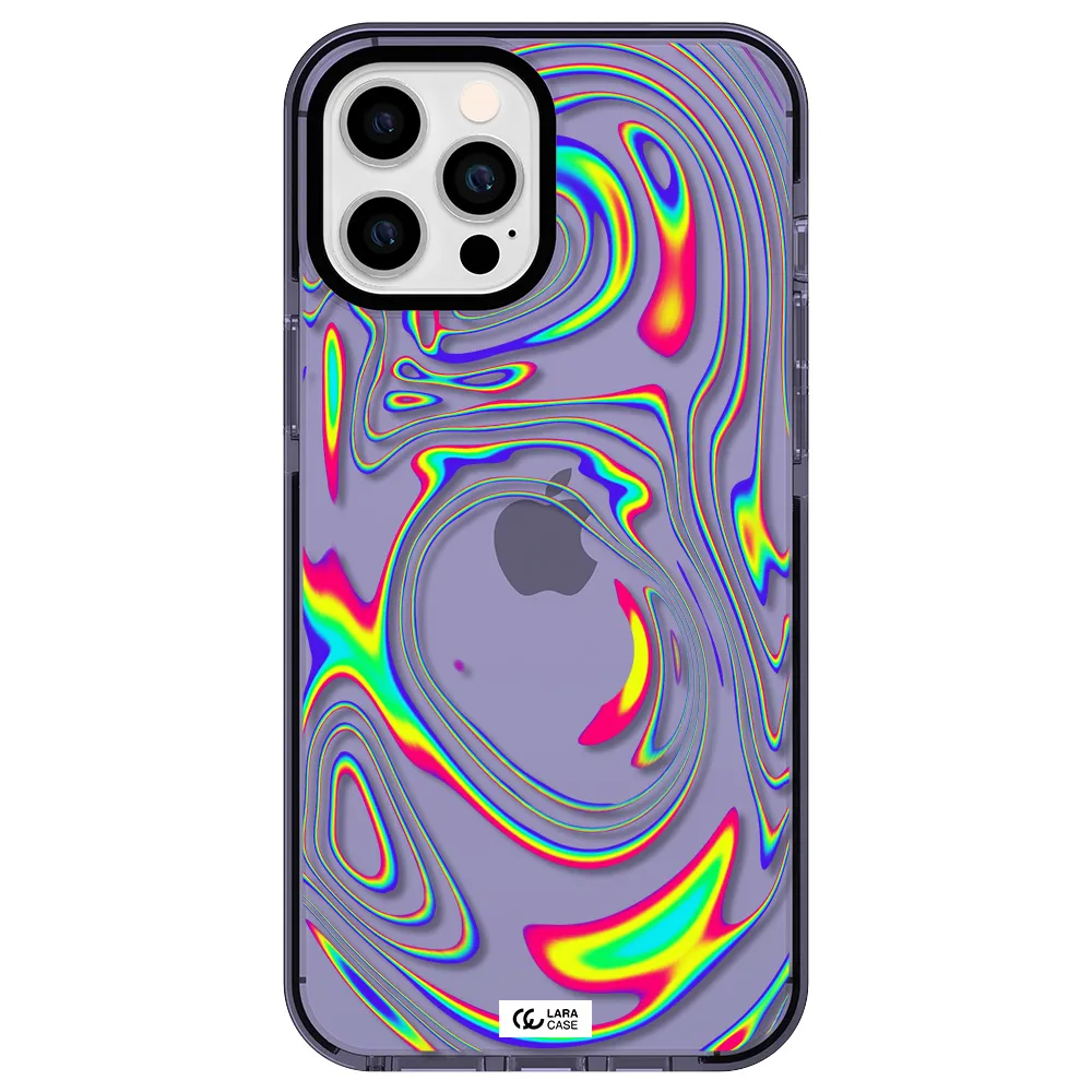 High Vibes Apple iPhone 12 pro max impact Lilac Case