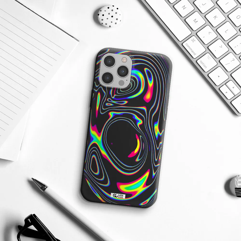 High Vibes Apple iPhone 12 pro Silicone black Case
