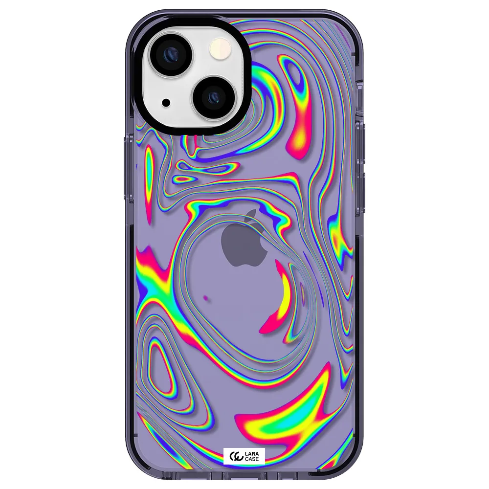 High Vibes Apple iPhone 13 mini impact Lilac Case