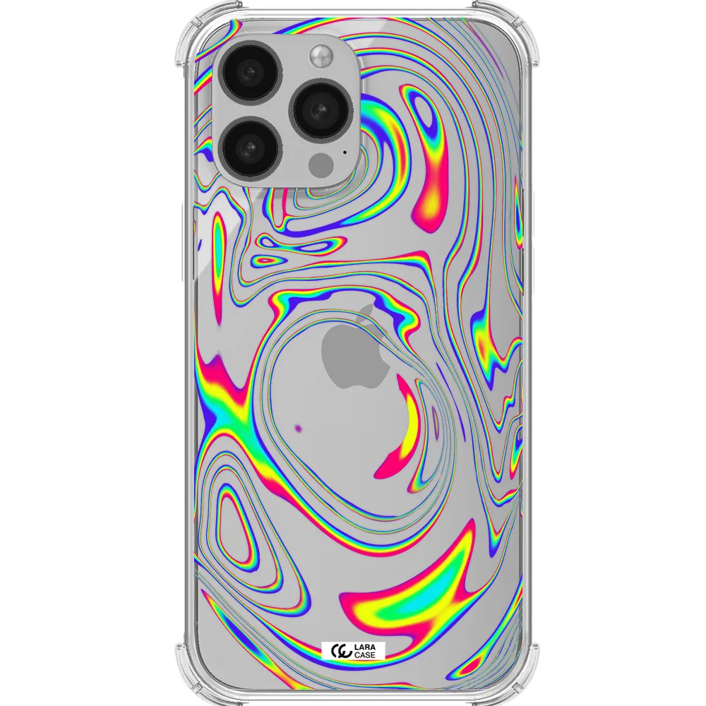 High Vibes Apple iPhone 13 Pro Clear PC Case