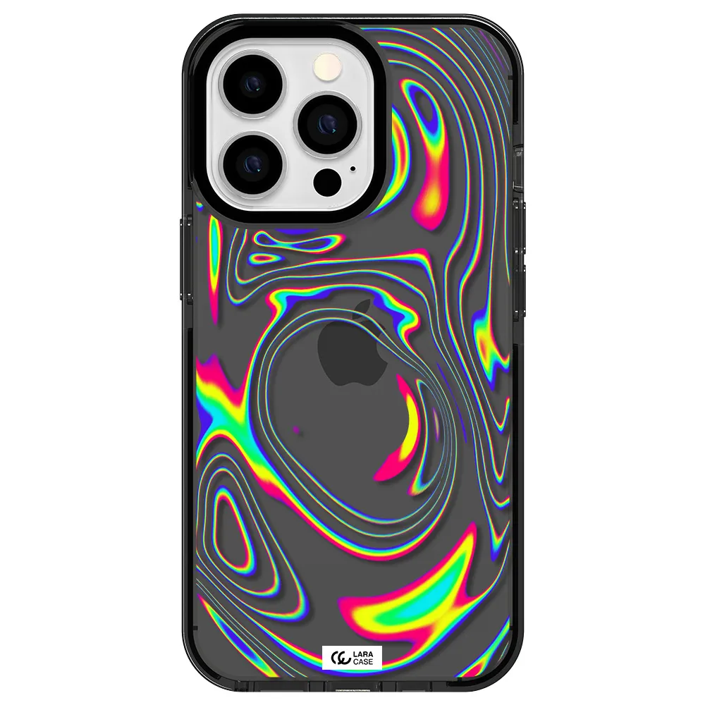 High Vibes Apple iPhone 13 Pro impact Smoke Black Case