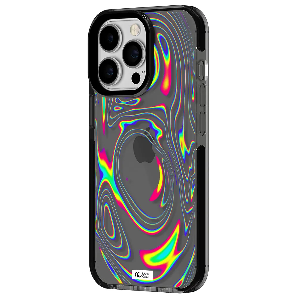 High Vibes Apple iPhone 13 Pro impact Smoke Black Case