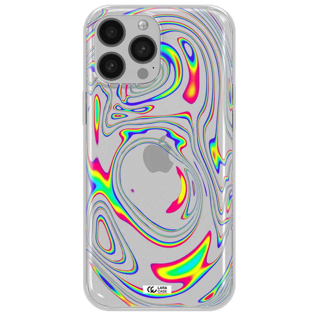 High Vibes Apple iPhone 13 Pro Max Clear TPU Case