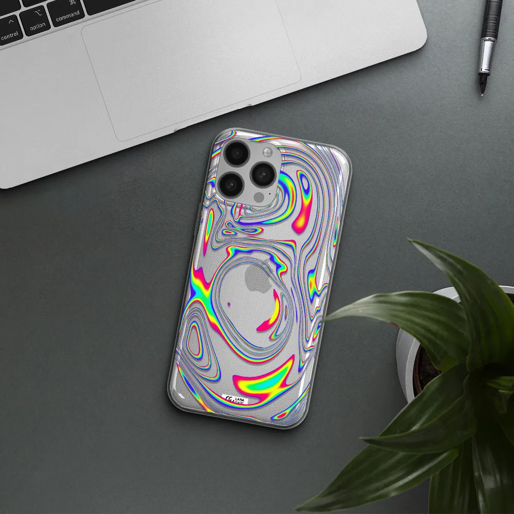 High Vibes Apple iPhone 13 Pro Max Clear TPU Case