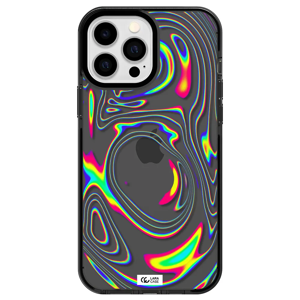 High Vibes Apple iPhone 13 Pro Max impact Smoke Black Case