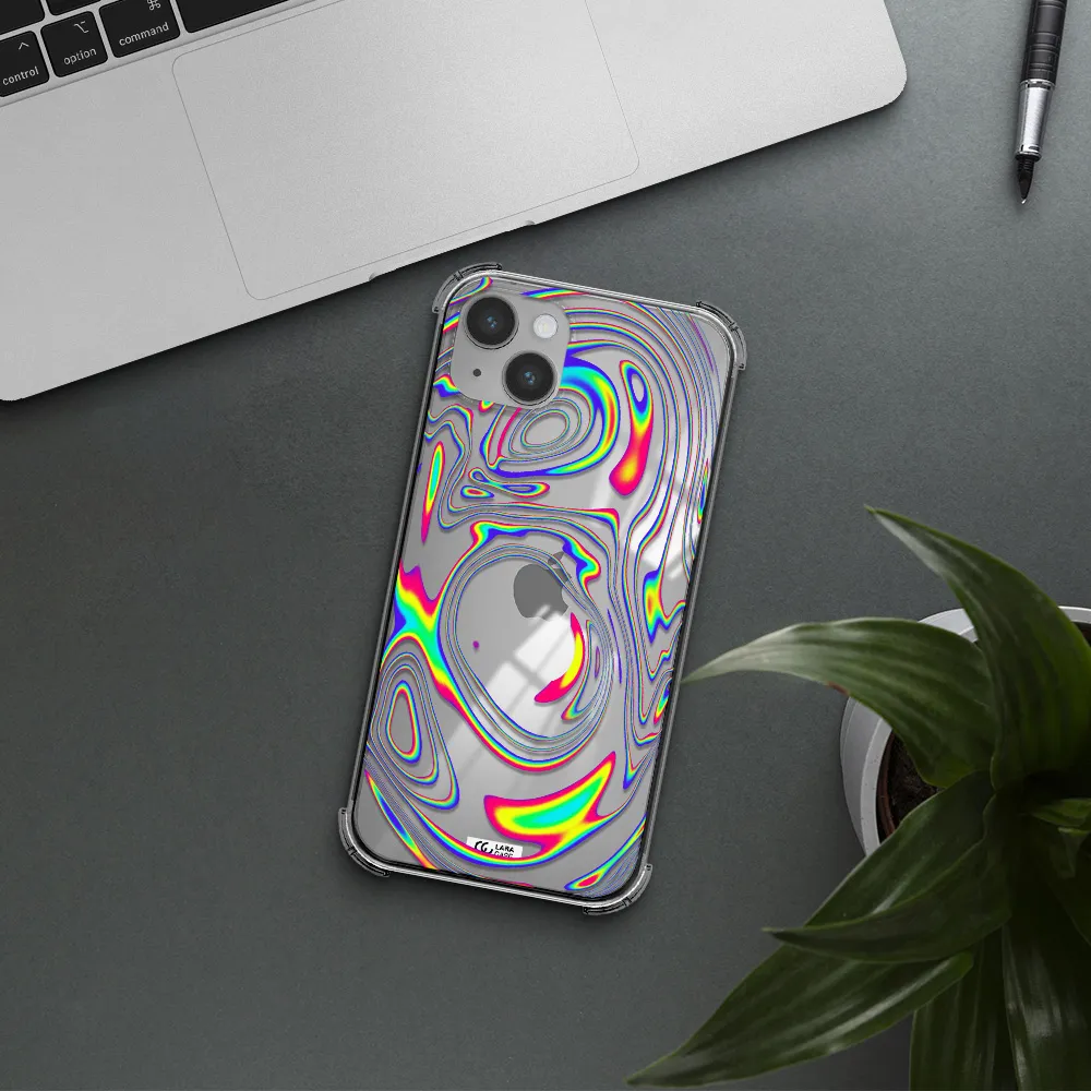 High Vibes Apple iPhone 14 Clear PC Case