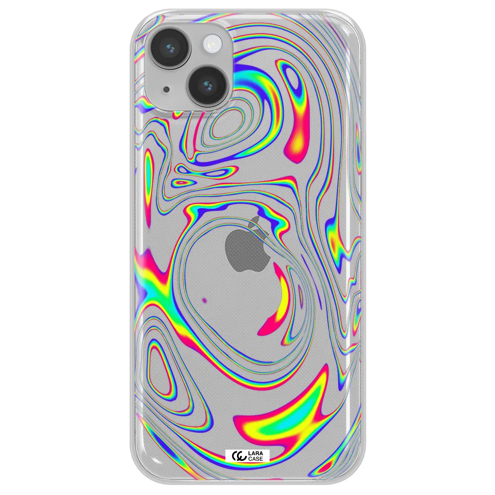 High Vibes Apple iPhone 14 plus Clear TPU Case