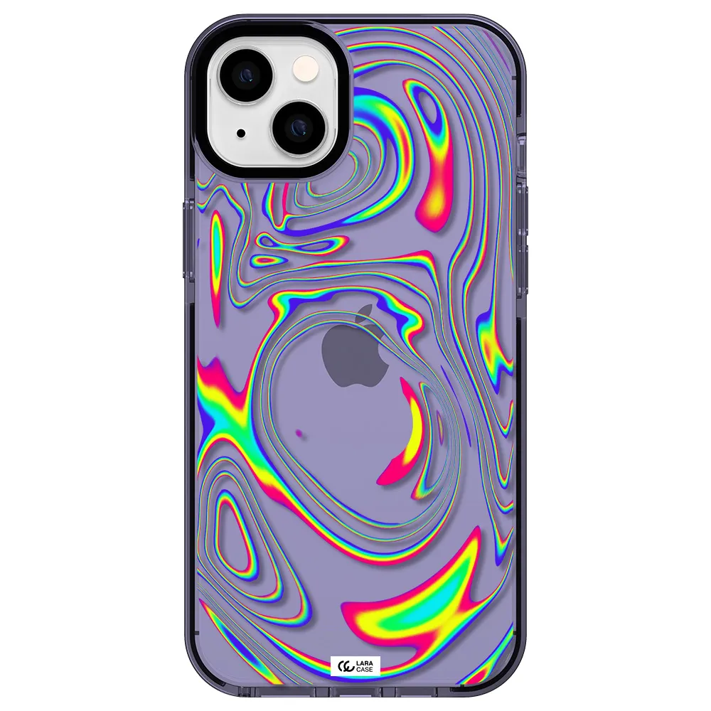 High Vibes Apple iPhone 14 plus impact Lilac Case