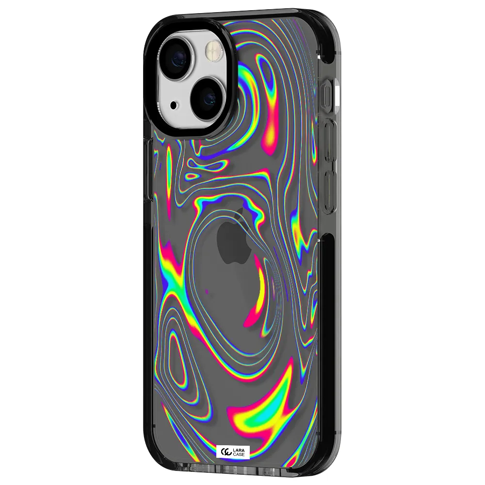High Vibes Apple iPhone 15 impact Smoke Black Case
