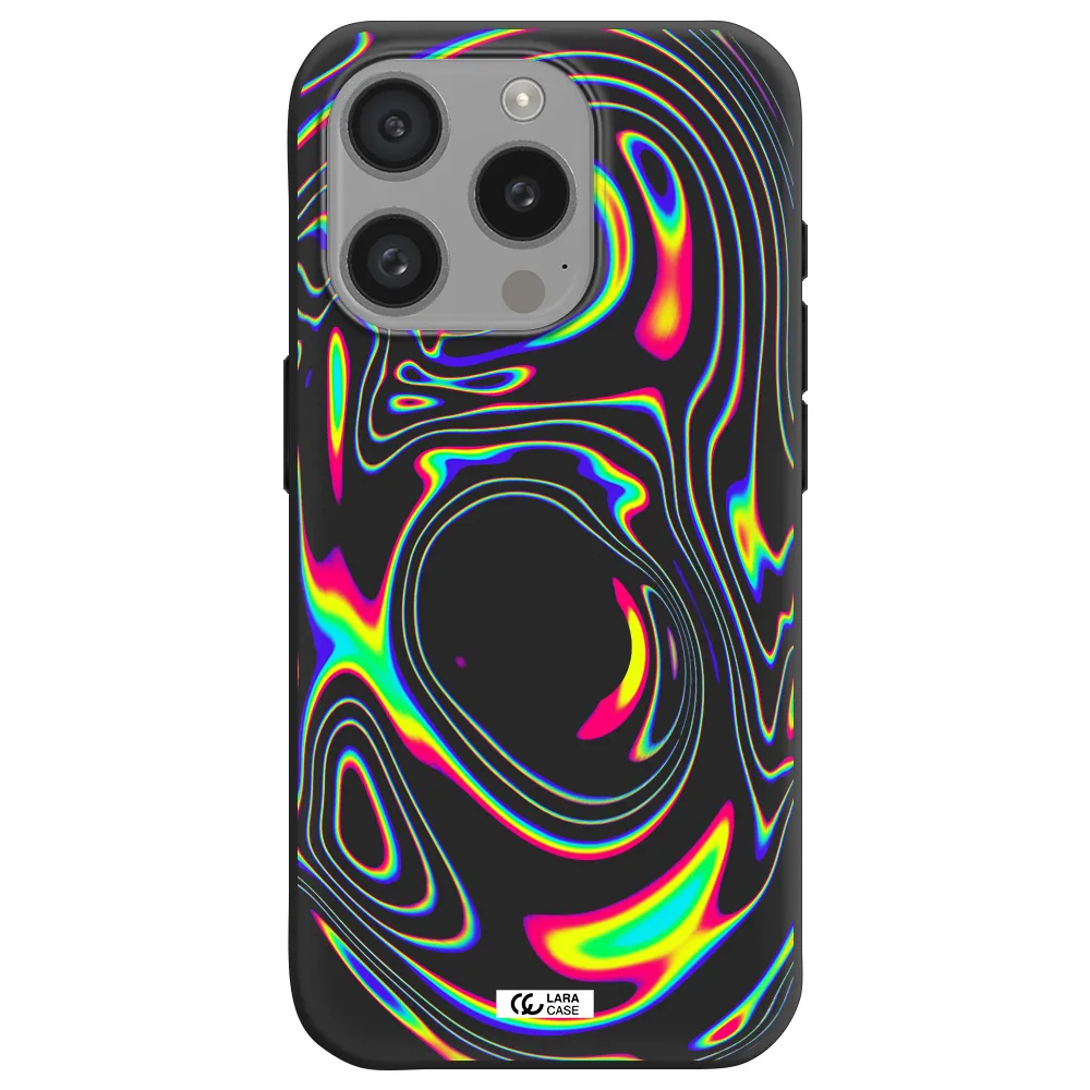 High Vibes Apple Iphone 15 Pro Silicone Black Case