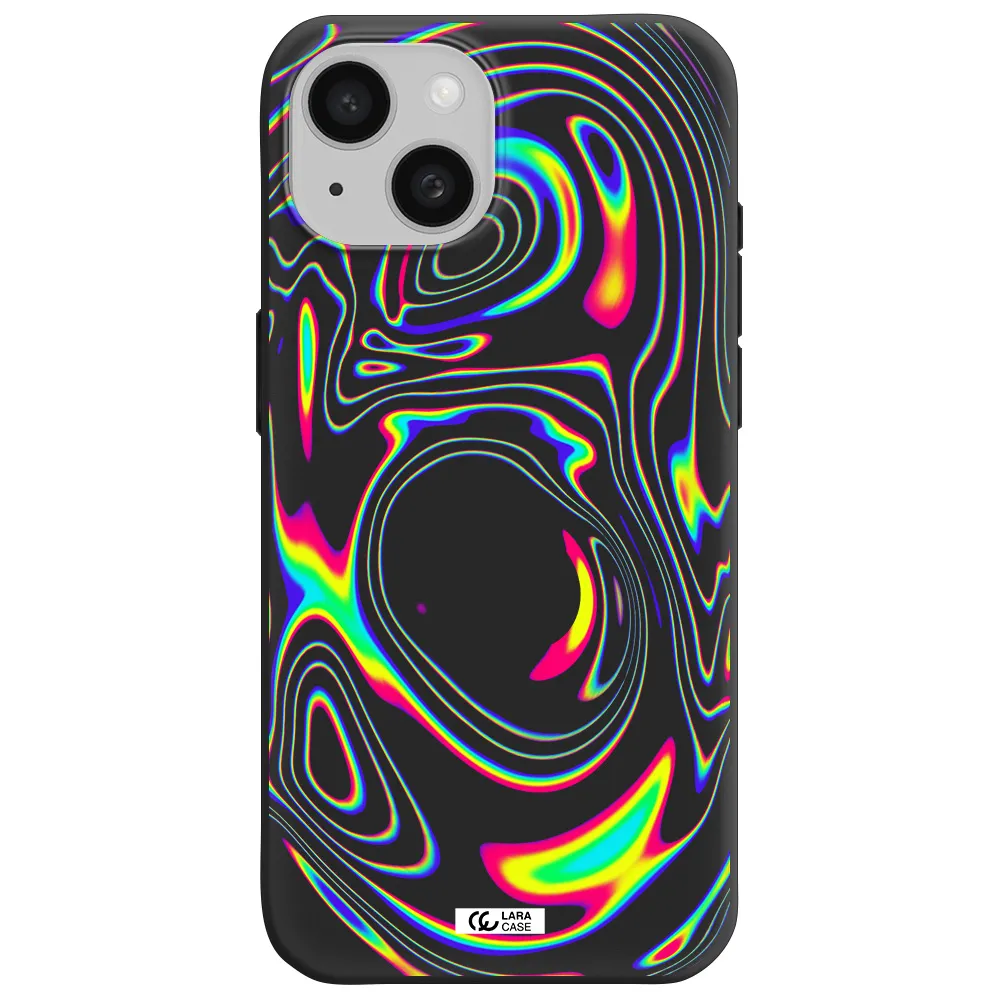 High Vibes Apple iPhone 15 Silicone black Case