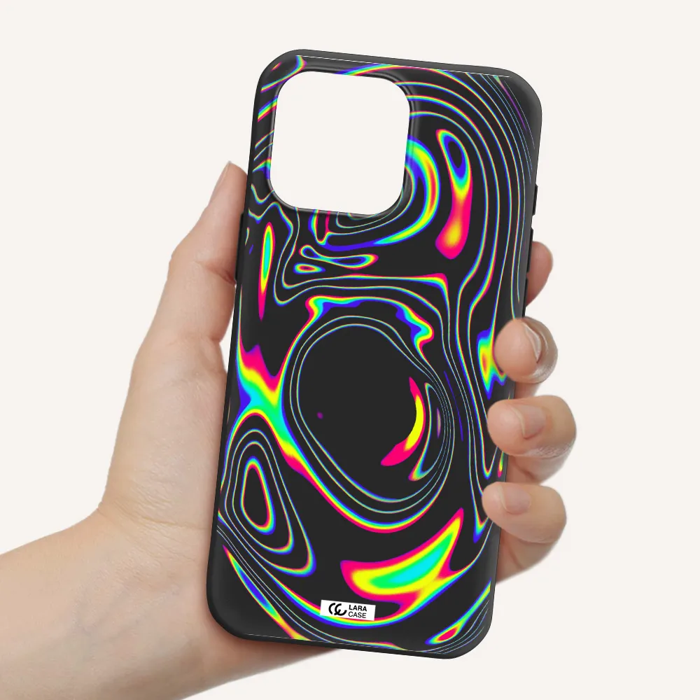 High Vibes Apple Iphone 16 Pro Max Silicone Black Case