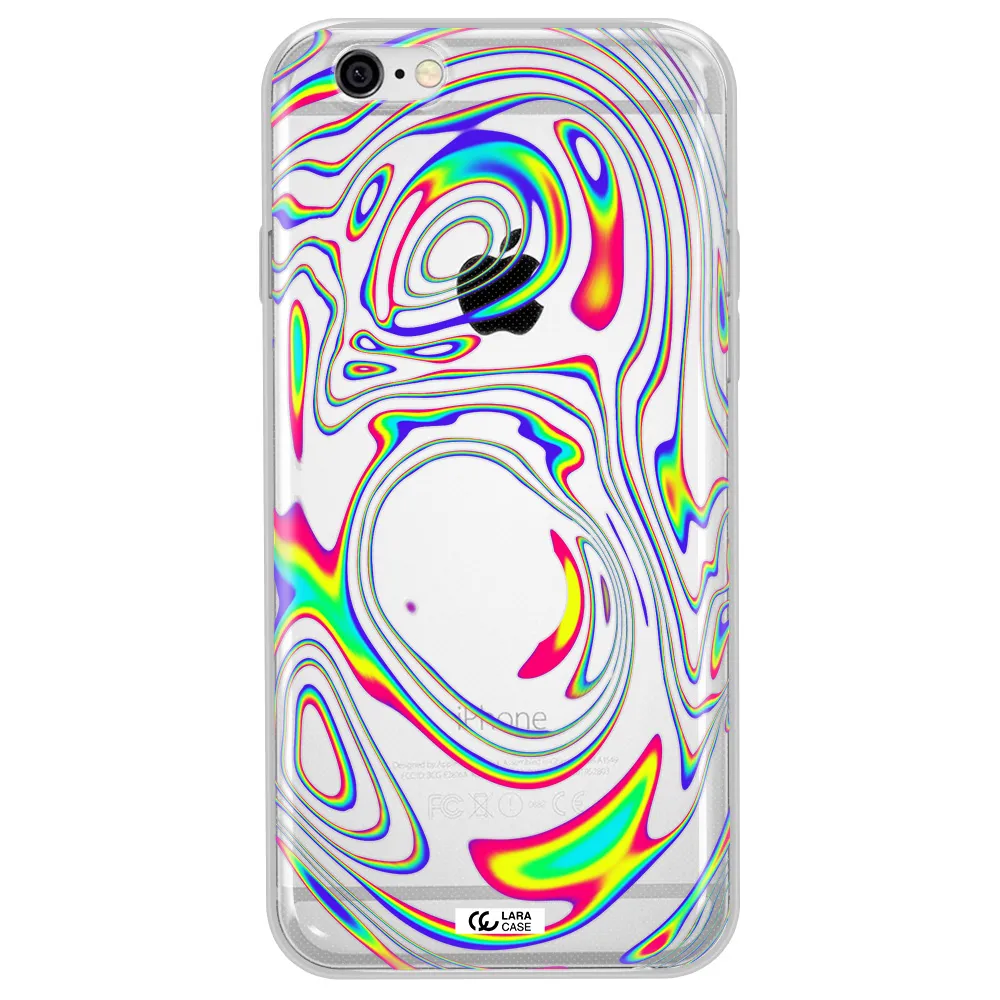 High Vibes Apple iPhone 6 plus Clear TPU Case