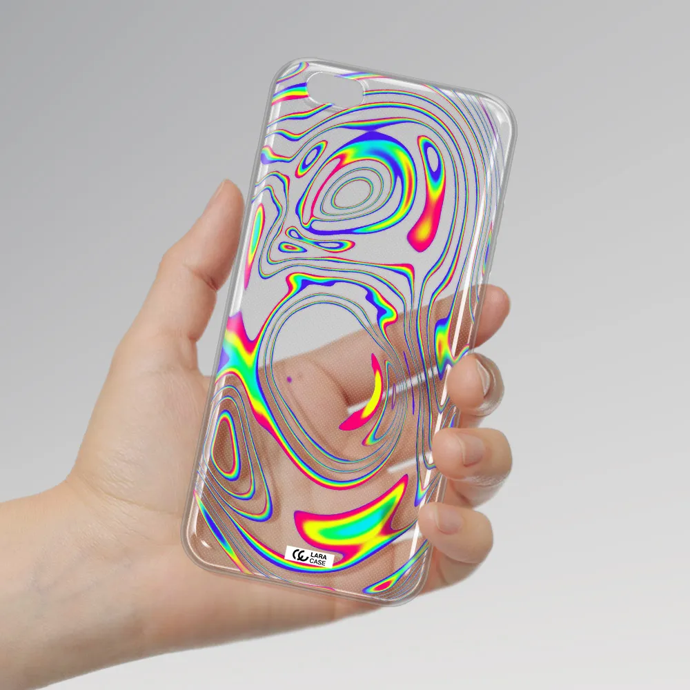High Vibes Apple iPhone 6 s plus Clear TPU Case