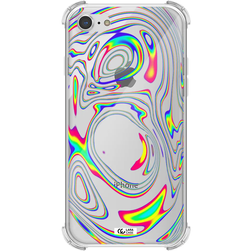 High Vibes Apple iPhone 8 Clear PC Case
