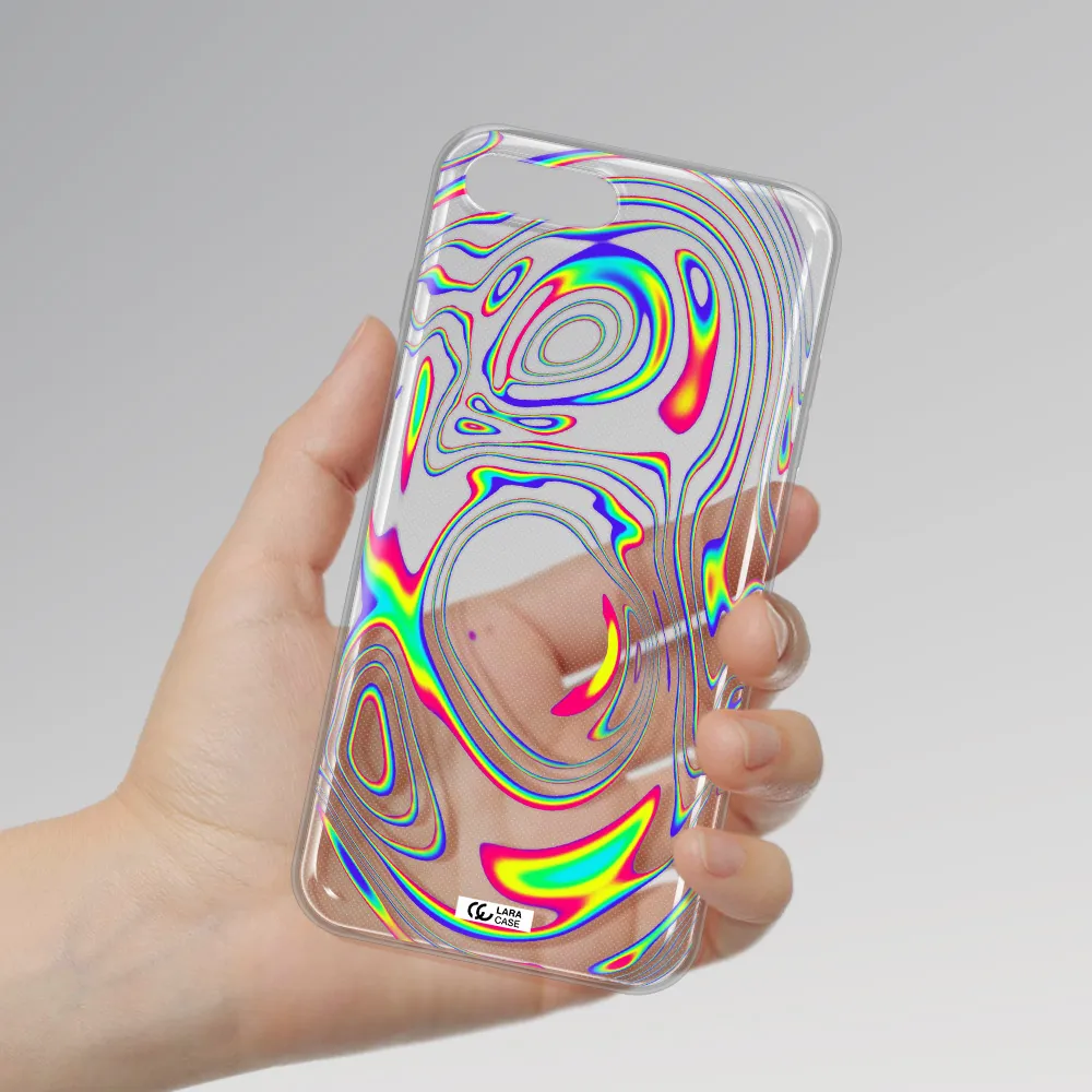 High Vibes Apple iPhone 8 plus Clear TPU Case