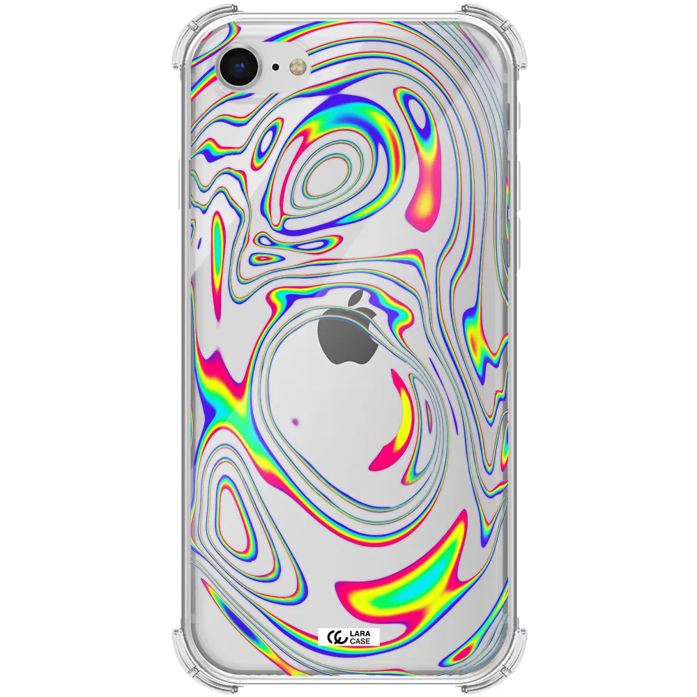 High Vibes Apple iPhone se 2020 Clear PC Case