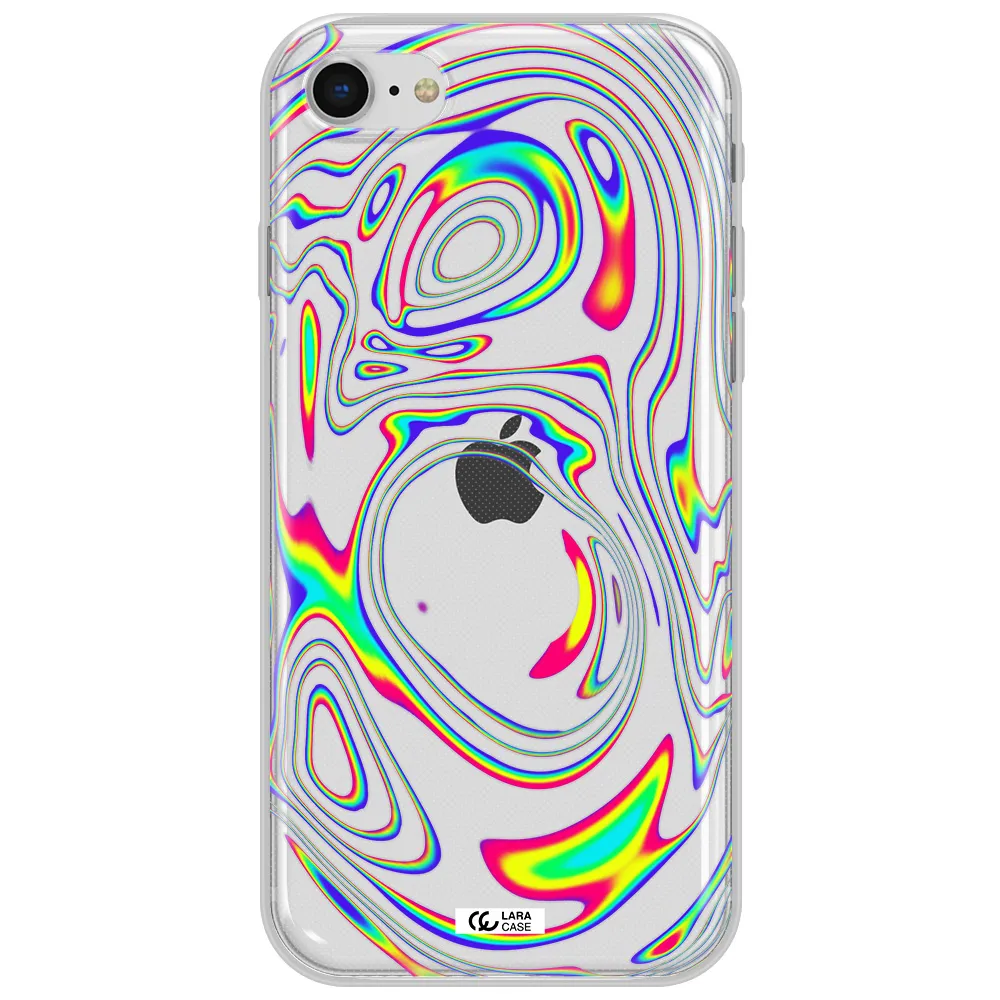 High Vibes Apple Iphone Se 2020 Clear Tpu Case