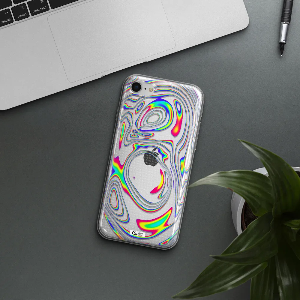 High Vibes Apple Iphone Se 2020 Clear Tpu Case