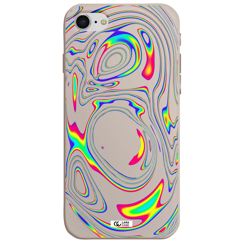 High Vibes Apple iPhone se 2020 Silicone Stone Case