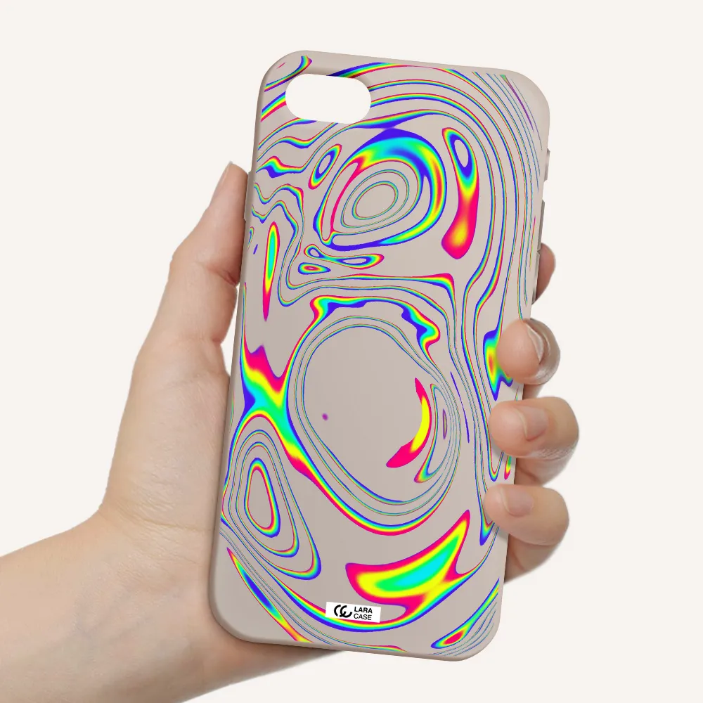 High Vibes Apple iPhone se 2020 Silicone Stone Case