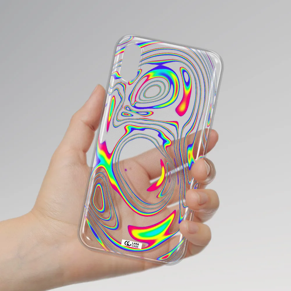 High Vibes Apple iPhone X Clear TPU Case