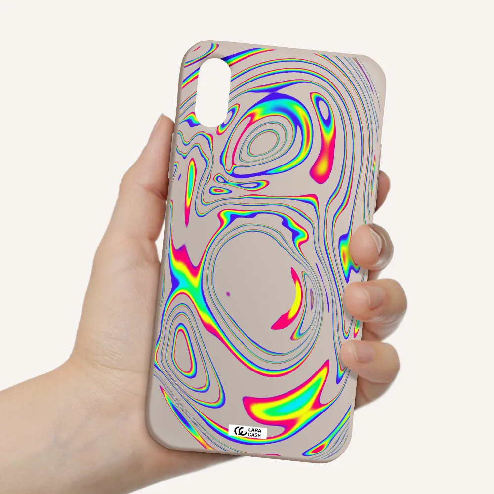 High Vibes Apple iPhone X Silicone Stone Case